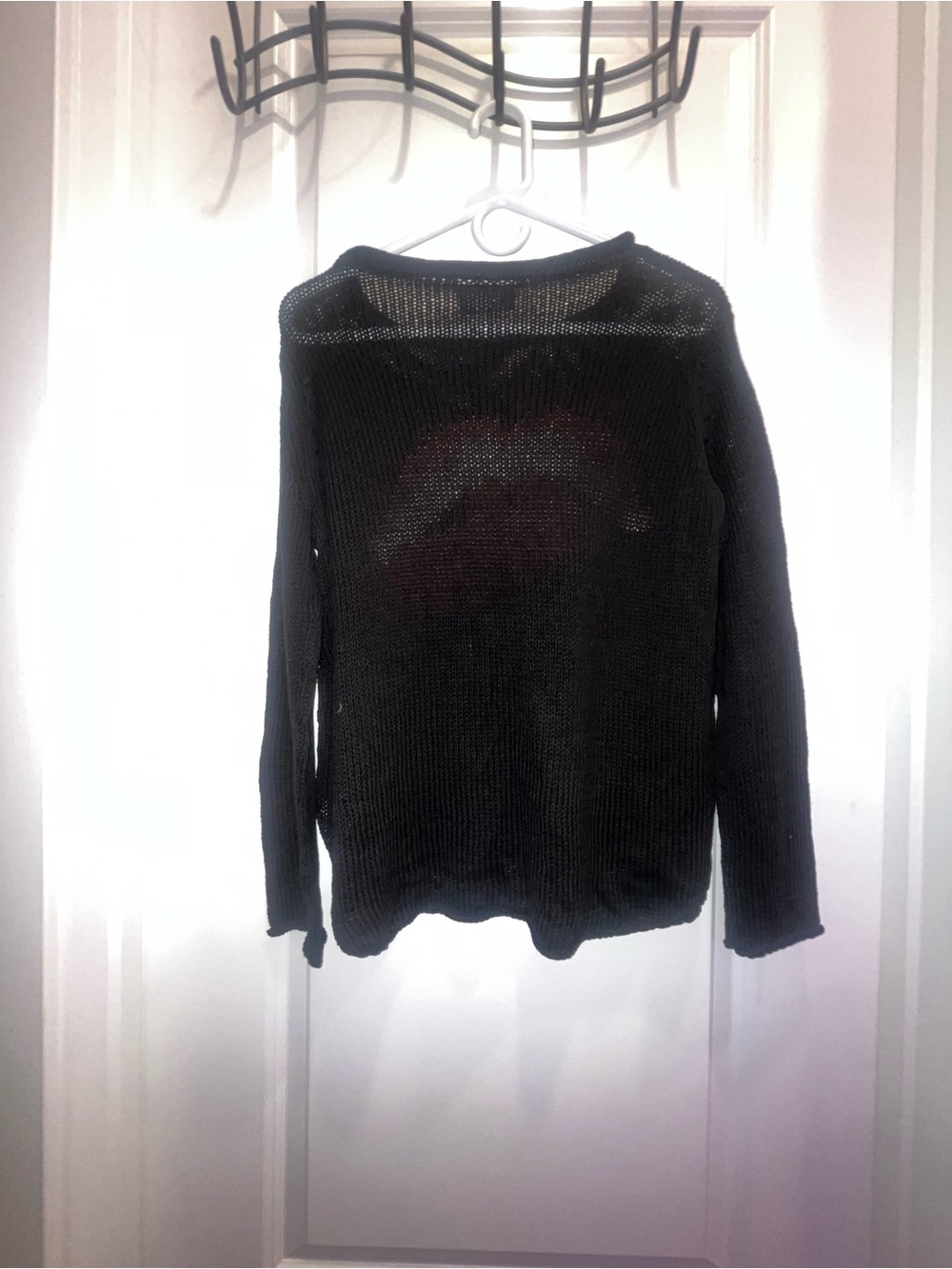 Wooden Ships smooch lips black sweater - Picture 2 of 4